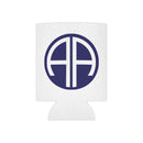 White can cooler with 82nd airborne logo 