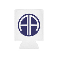 White can cooler with 82nd airborne logo 