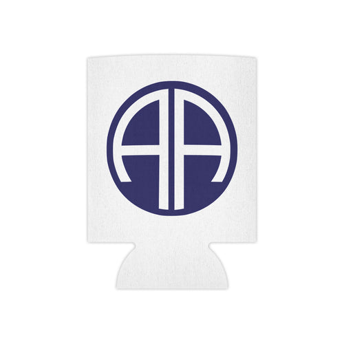 White can cooler with 82nd airborne logo 