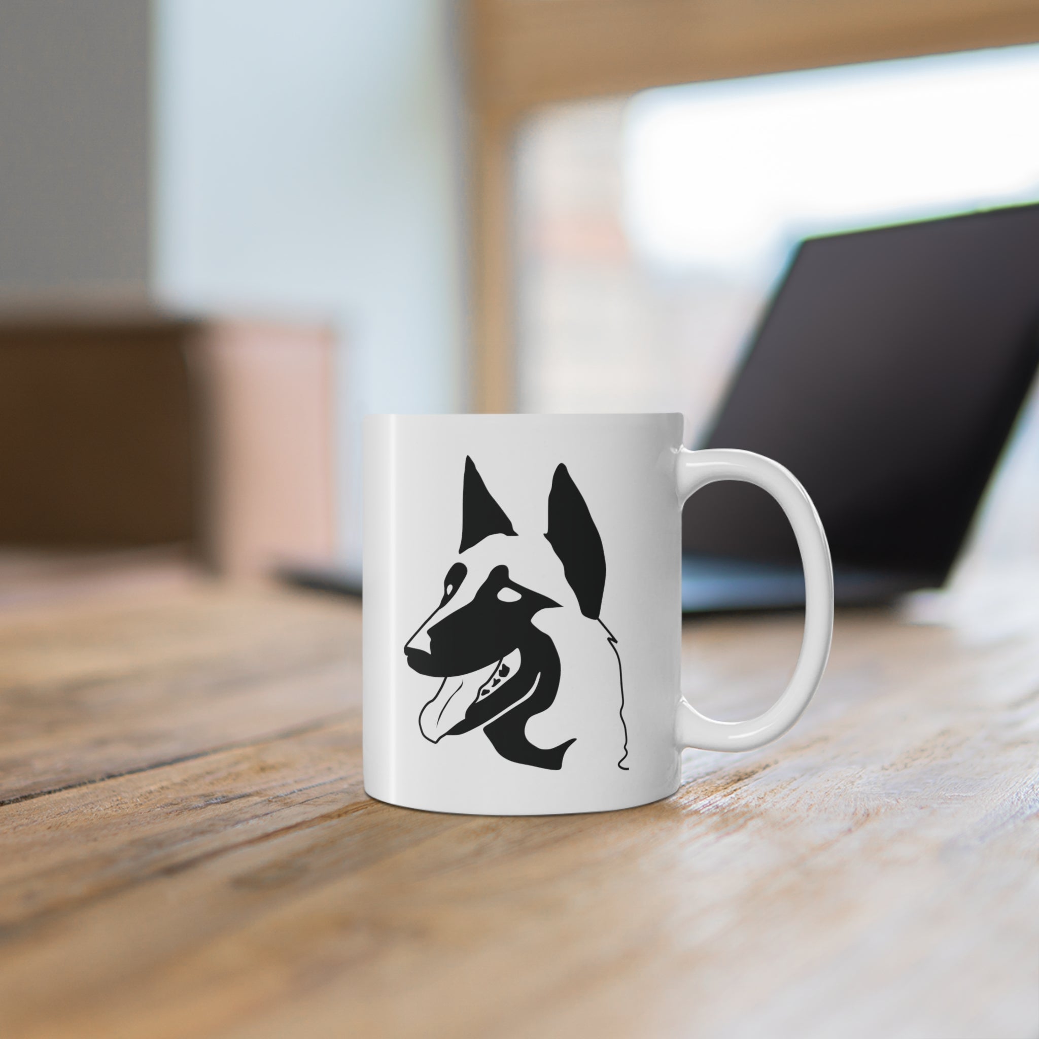 Belgian Malinois 11oz White Coffee Mug