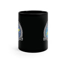 combat control team insignia on a black coffee mug.
