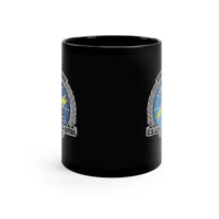 combat control team insignia on a black coffee mug.