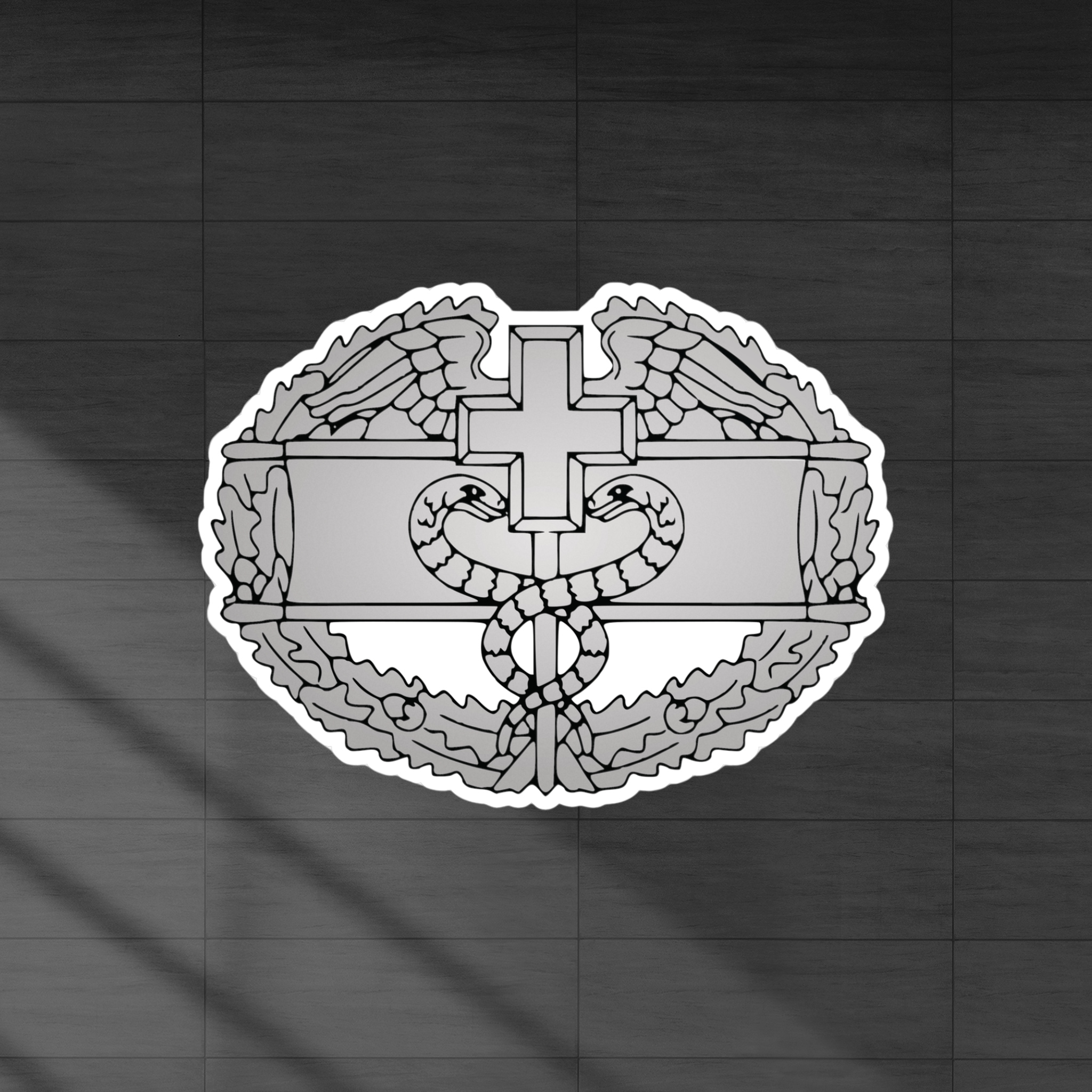 Combat Medical Badge Vinyl Decal Sticker