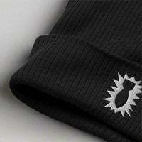 EOD bomb insignia embroidered on a beanie