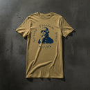 gold t-shirt with george washington design