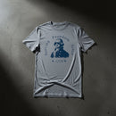 grey t-shirt with george washington design
