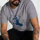 grey t-shirt with george washington design