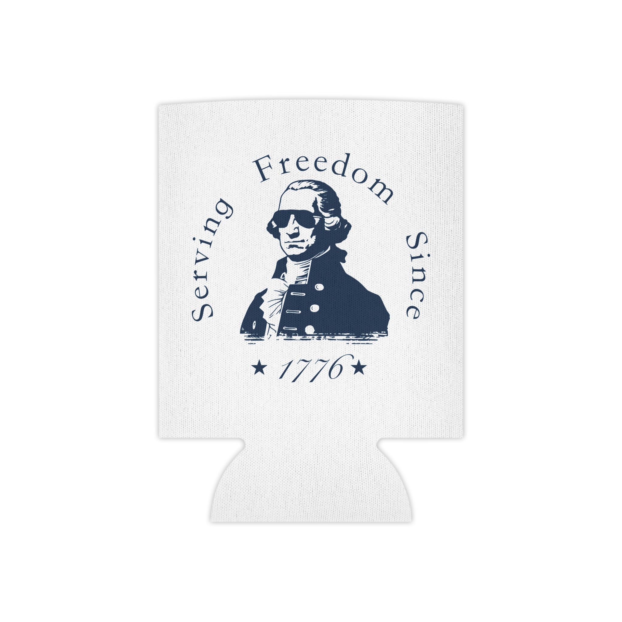 George Washington Can Cooler Beer Koozie
