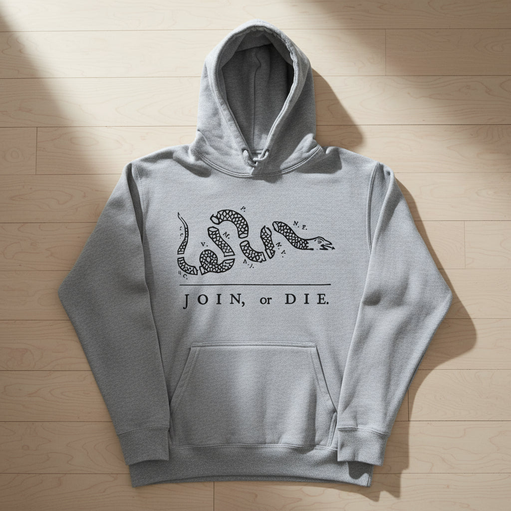 Join Or Die Pullover Hoodie