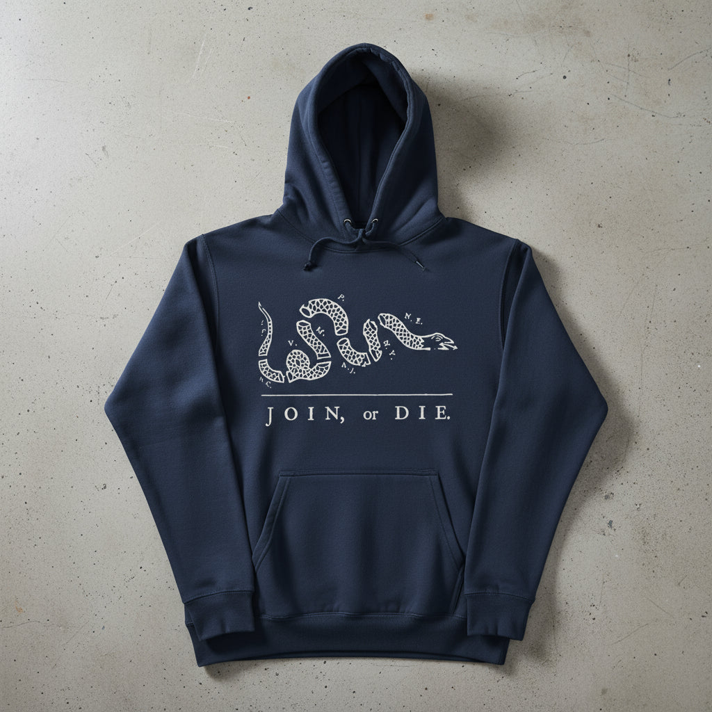 Join Or Die Pullover Hoodie