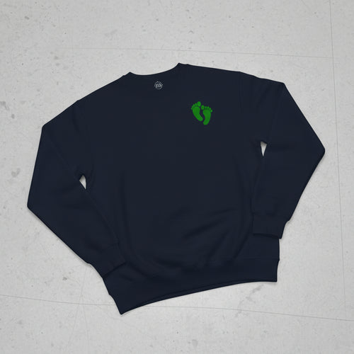 Sweatshirt with Air Force PJ green feet