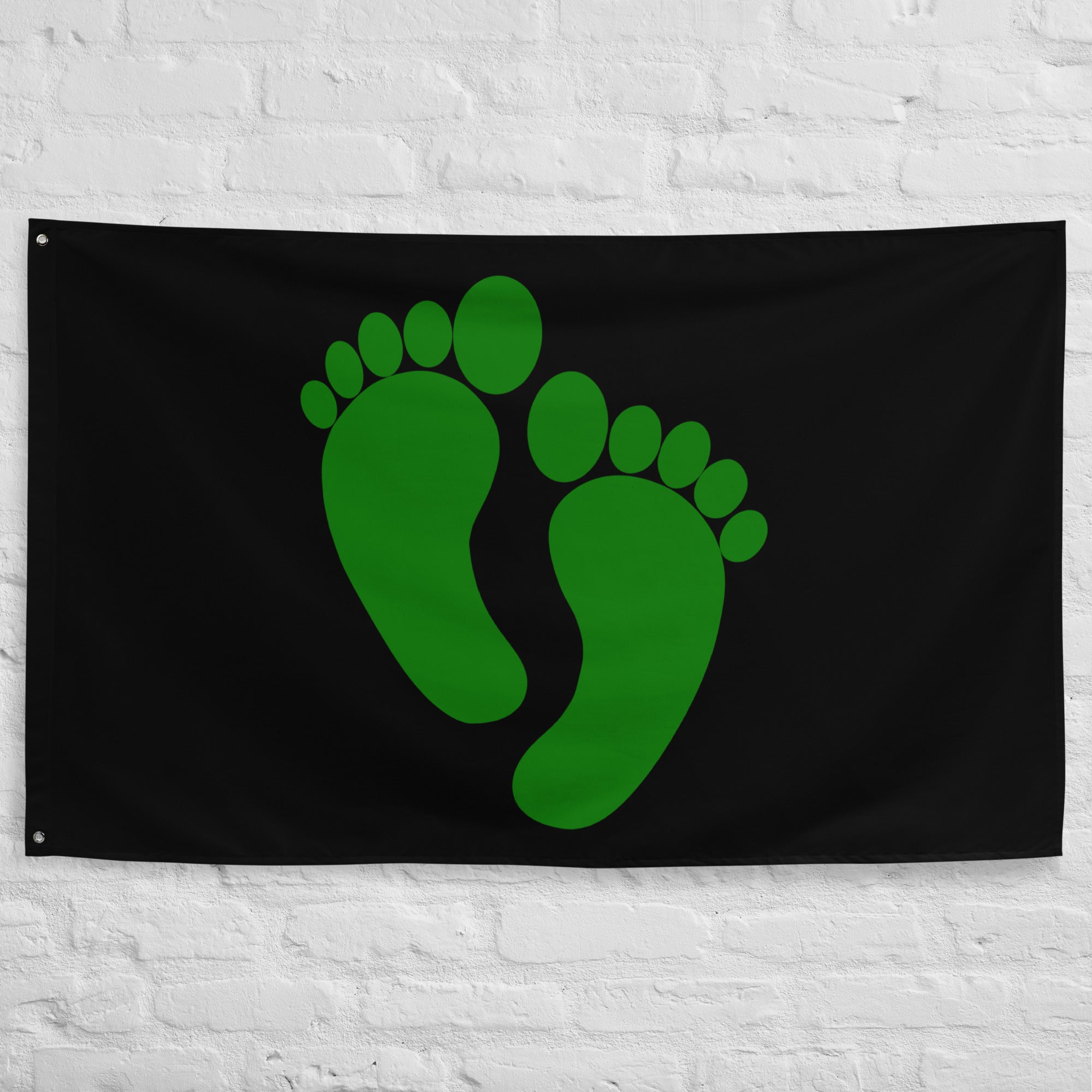 Air Force PJ Green Feet Flag