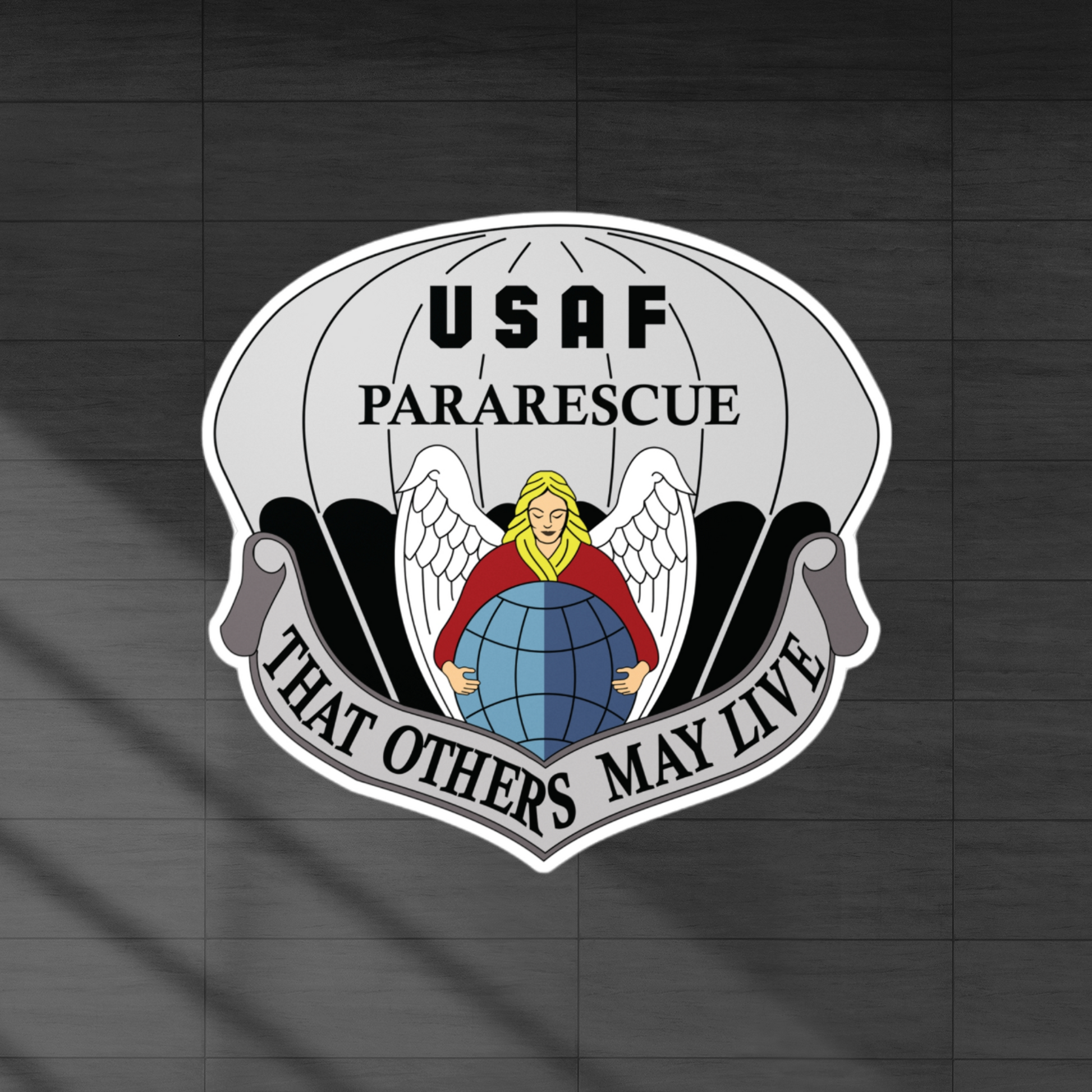 Air force pararescue PJ insignia decal sticker