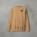 Sweatshirt with crossed tomahawks and RLTW design on the left chest