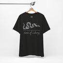 Don't tread on me sons of liberty patriotic t-shirt. 