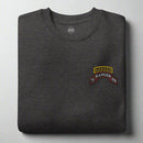 75th ranger regiment STB sweatshirt embroidered with scroll and ranger tab