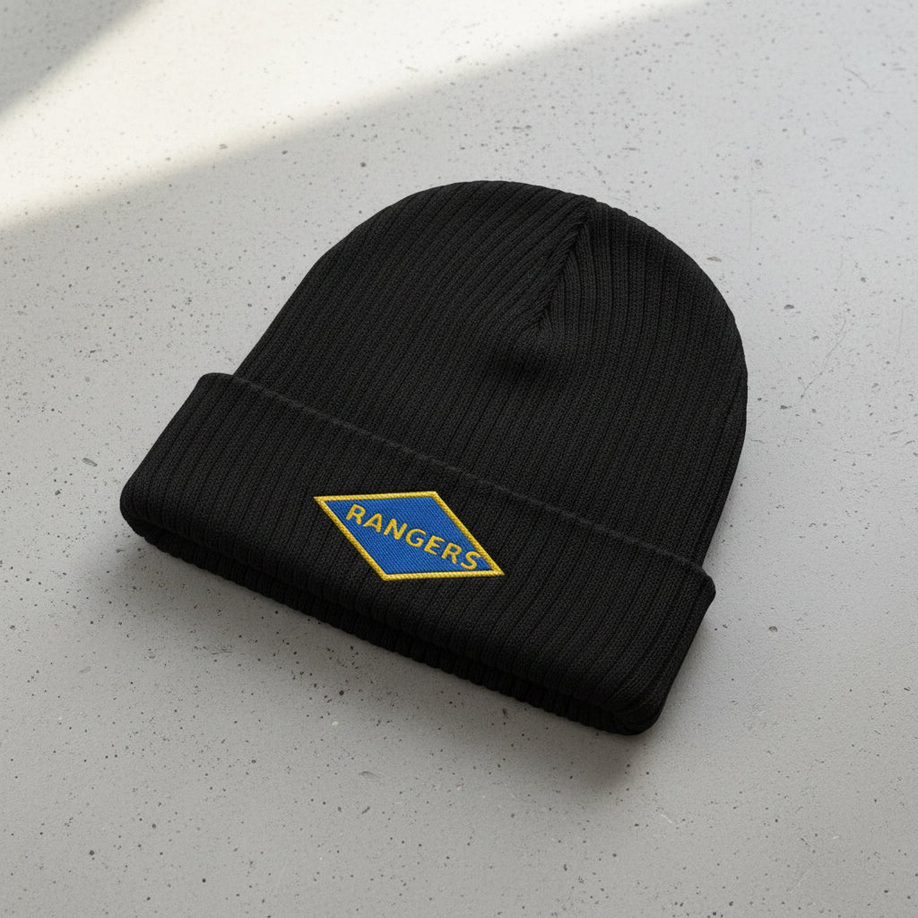 World War 2 Blue Ranger Diamond Beanie