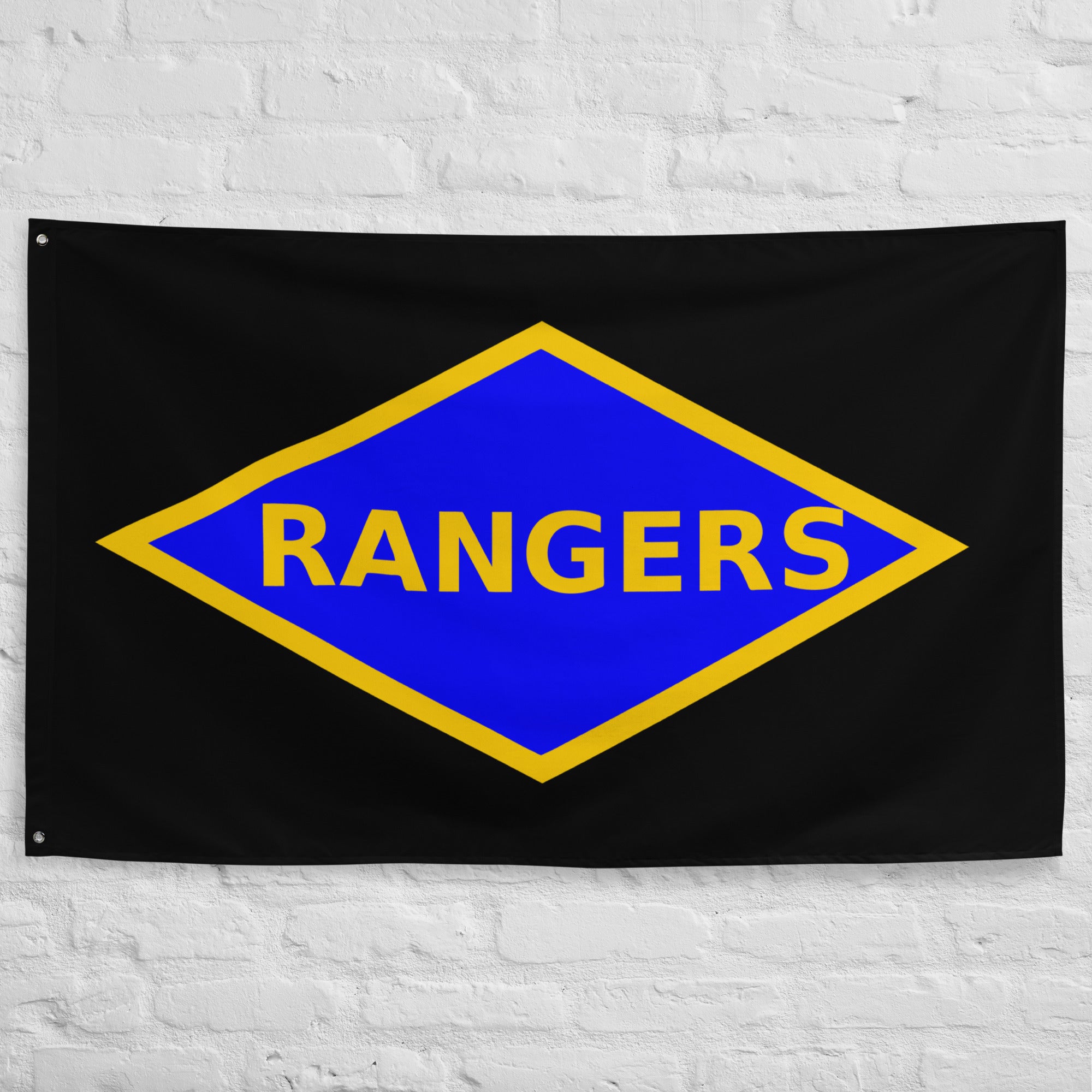 WW2 Blue Ranger Diamond Flag