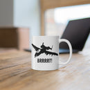 A10 Warthog 11oz white coffee mug.&nbsp;
