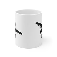 A10 Warthog 11oz white coffee mug.&nbsp;