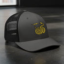 Air force 56th security police squadron insignia snapback trucker hat.