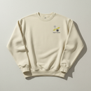 Sweatshirt with air force combat control team design on the left chest for a minimalist look