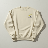 Sweatshirt with air force combat control team design on the left chest for a minimalist look
