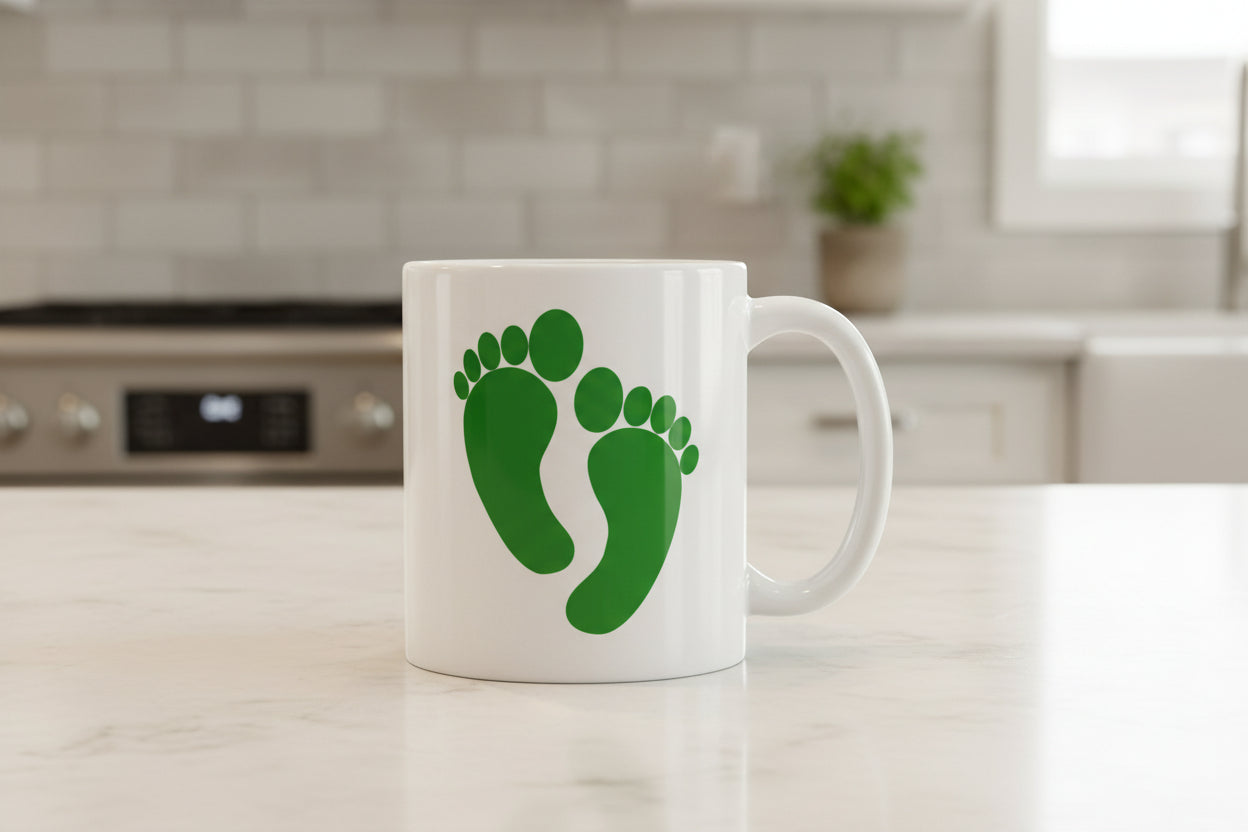 Air Force PJ Green Feet Coffee Mug