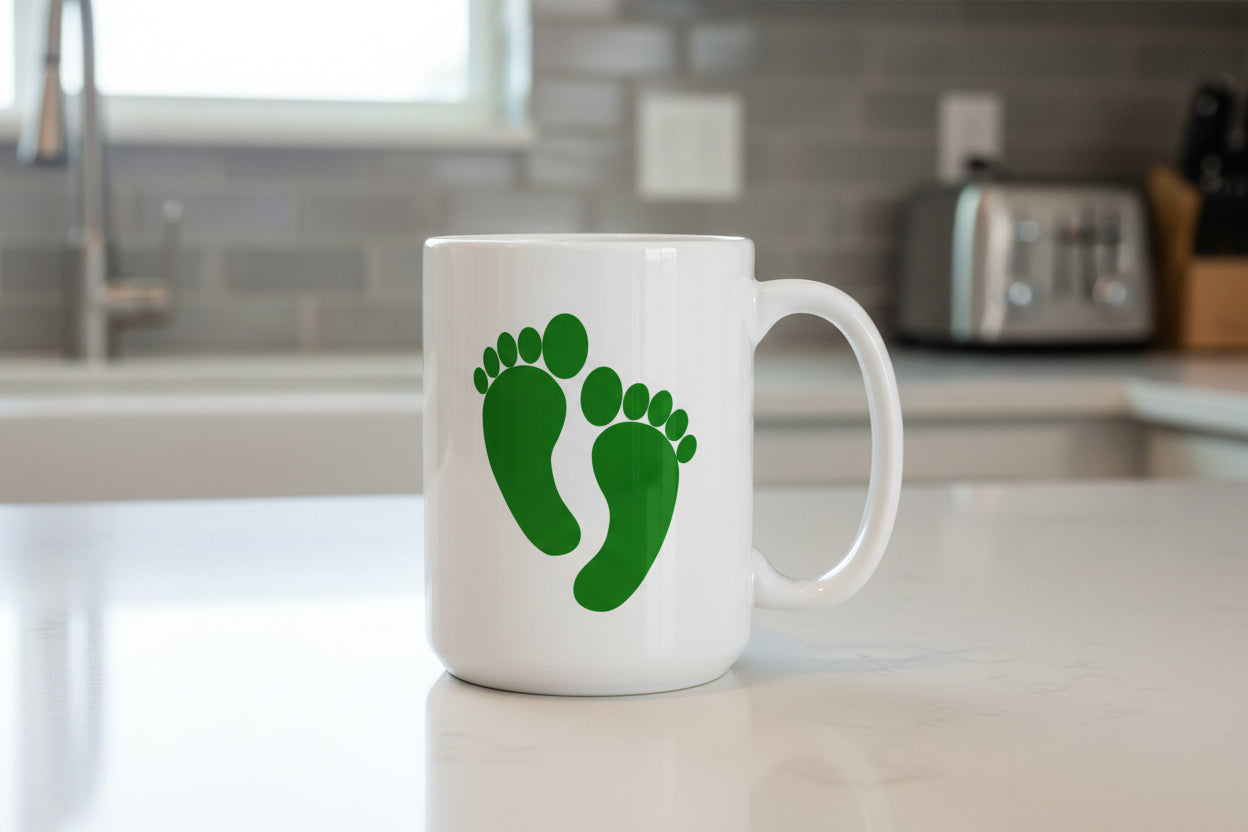 Air Force PJ Green Feet Coffee Mug