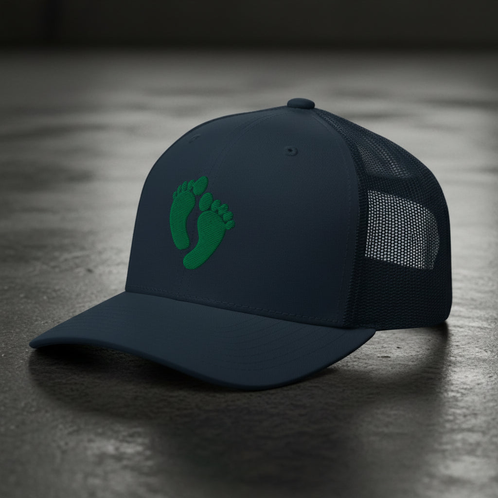 Air Force Pararescue PJ Green Feet Snapback Trucker Hat