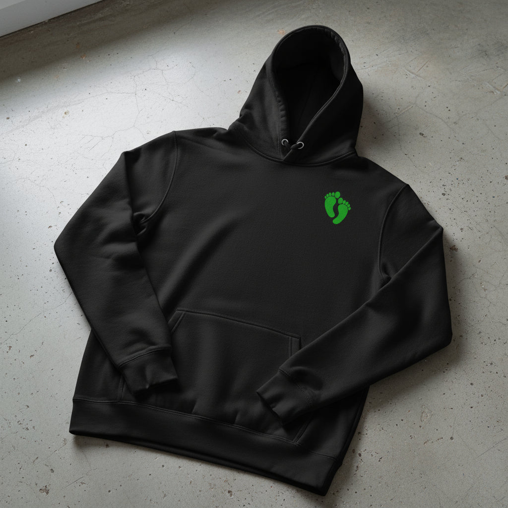 Air Force PJ Green Feet Pullover Hoodie