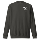 vintage black sweatshirt with 75th ranger regiment insignia on the left chest