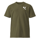 army green t-shirt with army ranger insignia 