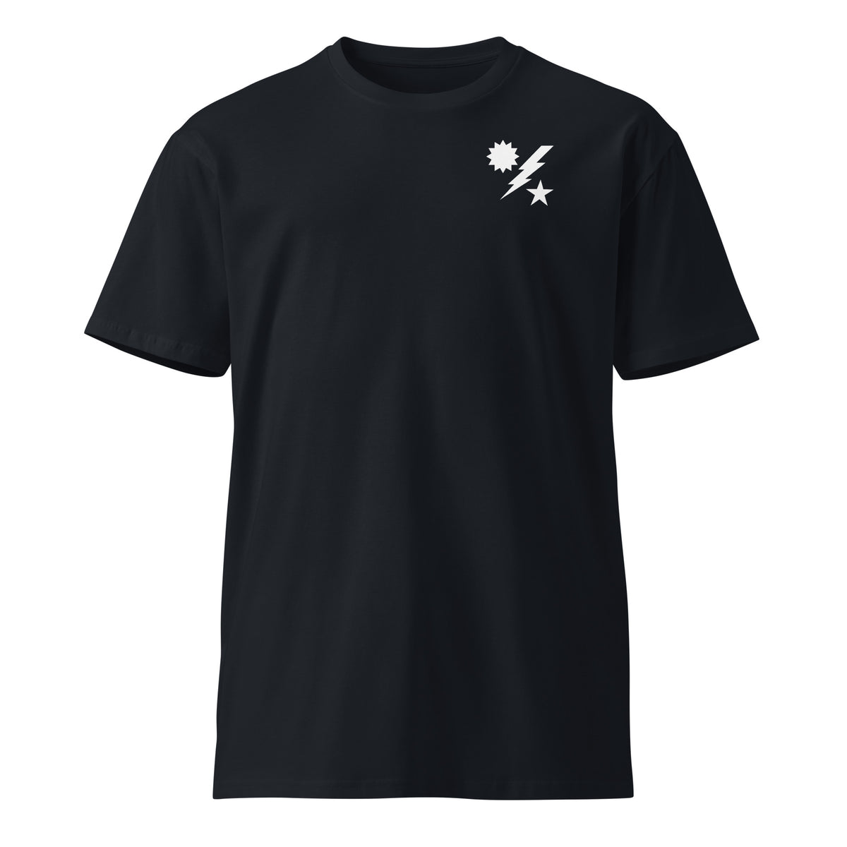 navy t-shirt with army ranger insignia 