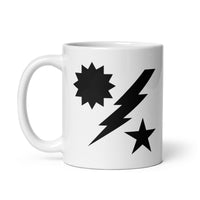 11oz white coffee mug with us army rangers insignia 