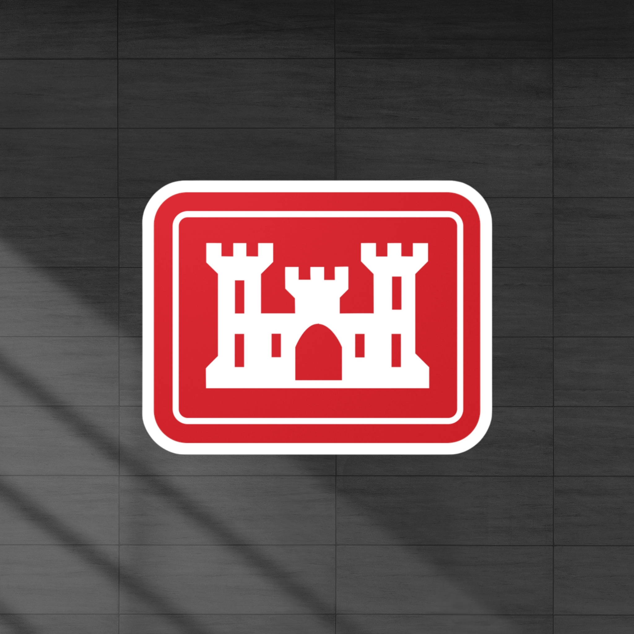 Corps of Engineers Vinyl Decal Sticker