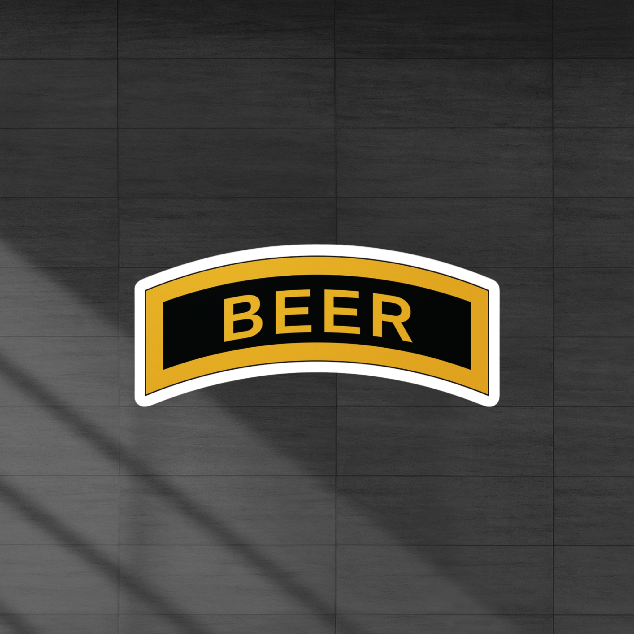 Ranger School Beer Tab Vinyl Decal Sticker