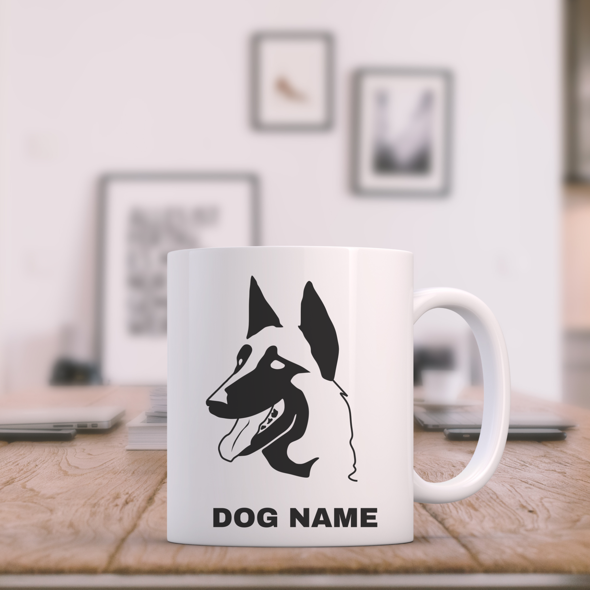 Belgian Malinois 11oz White Coffee Mug