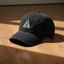 Distressed dad hat with delta force CAG insignia