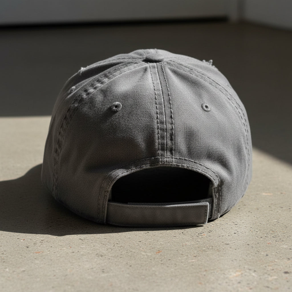 Distressed dad hat with delta force CAG insignia