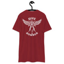 red t-shirt with world war 2 dive bomber design