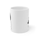 Belgian malinois white coffee mug