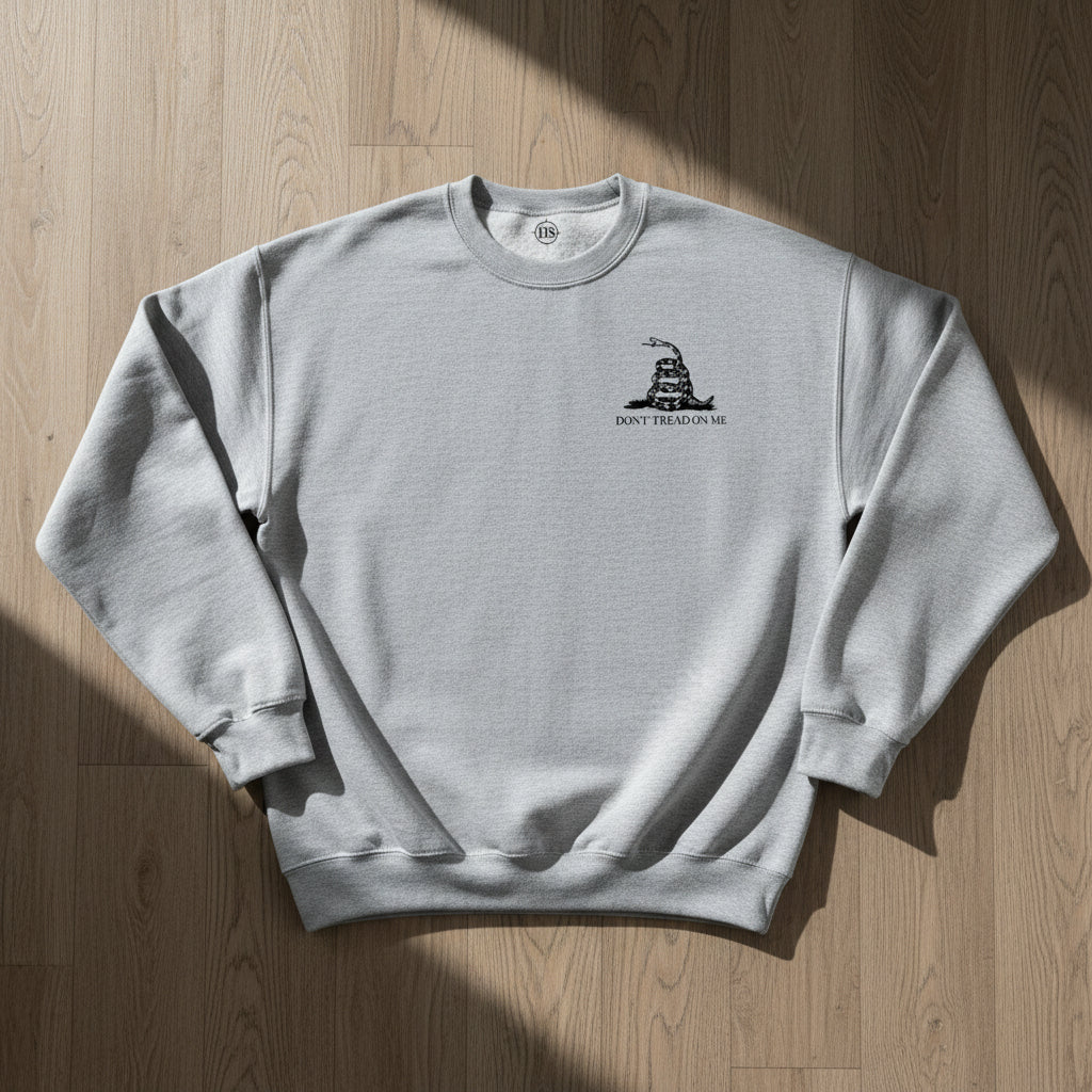 Don't tread on me Gadsden flag sweatshirt