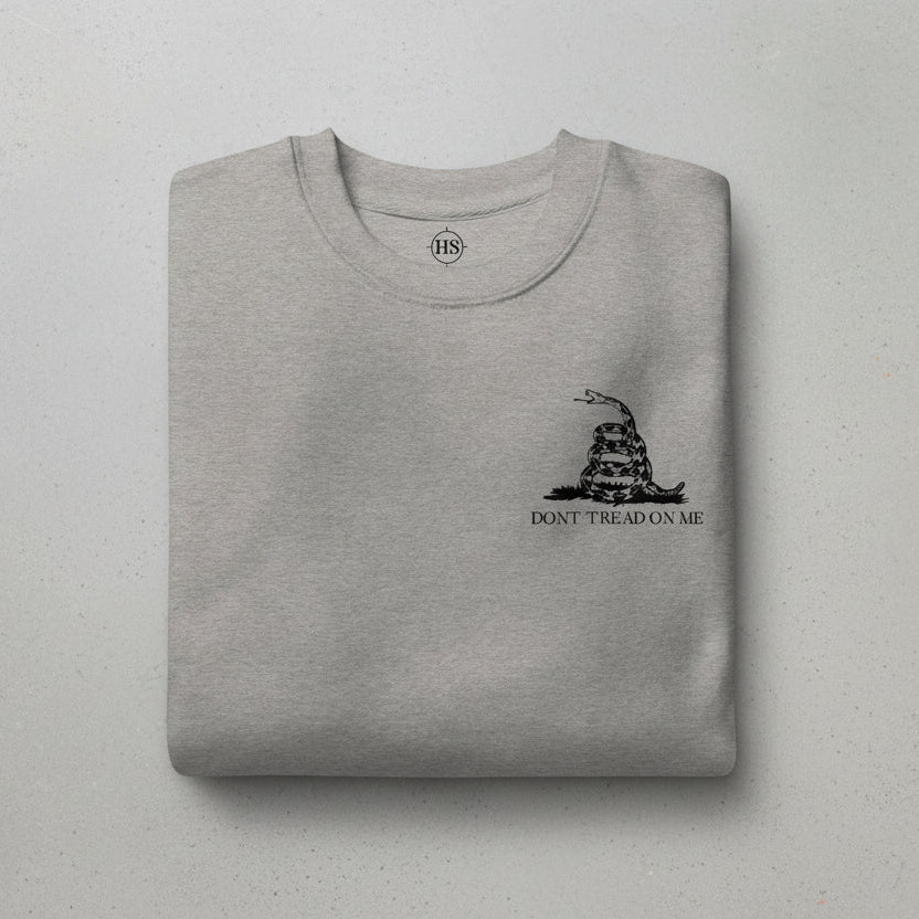 Don't tread on me Gadsden flag sweatshirt