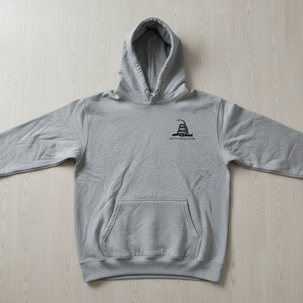 Don't Tread On Me Gadsden Flag Hoodie