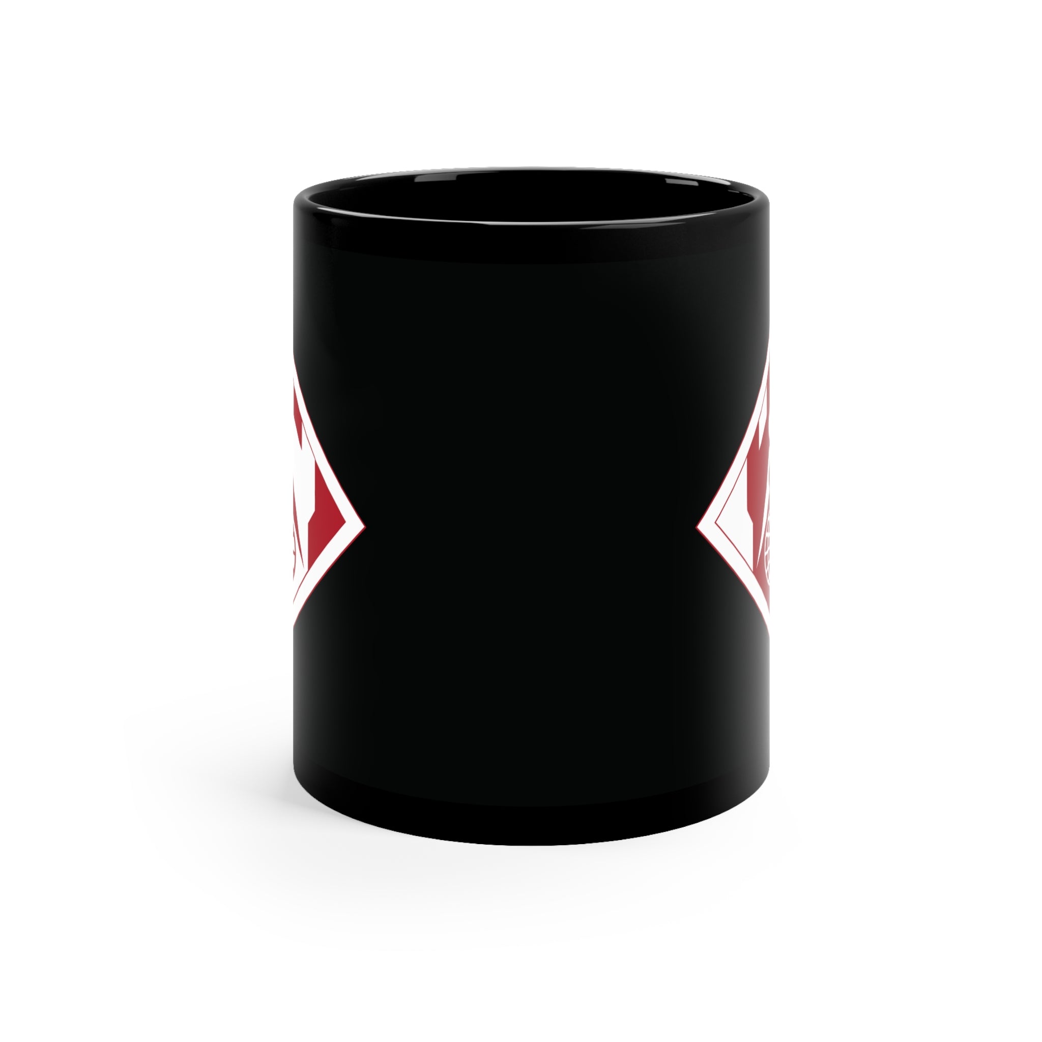 Corps of Engineers Insignia 11oz Black Coffee Mug