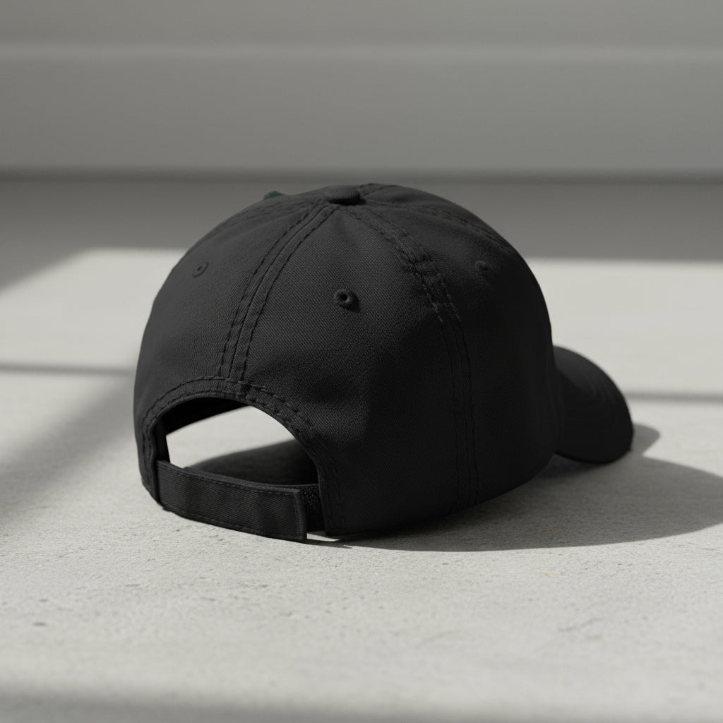 Distressed dad hat with EOD logo