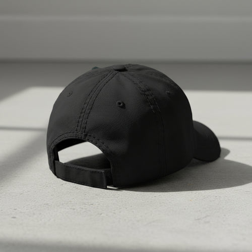 Distressed dad hat with EOD logo