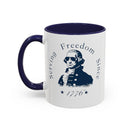 4th of July George Washington accent coffee mug.