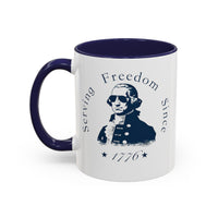 4th of July George Washington accent coffee mug.